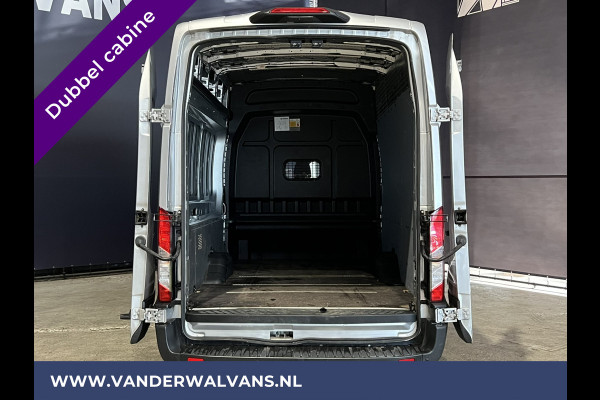 Ford Transit 2.0 TDCI 170pk L4H3 Dubbele Cabine Euro6 Airco | Camera | Apple Carplay | Android Auto | Trekhaak Cruisecontrol, Parkeersensoren, 5-Zits, Verwarmde voorruit