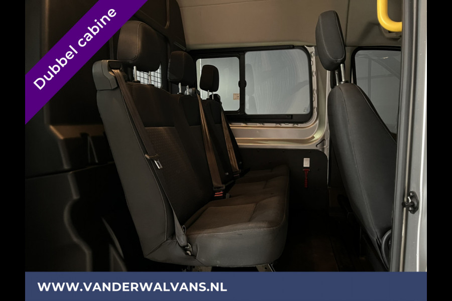 Ford Transit 2.0 TDCI 170pk L4H3 Dubbele Cabine Euro6 Airco | Camera | Apple Carplay | Android Auto | Trekhaak Cruisecontrol, Parkeersensoren, 5-Zits, Verwarmde voorruit