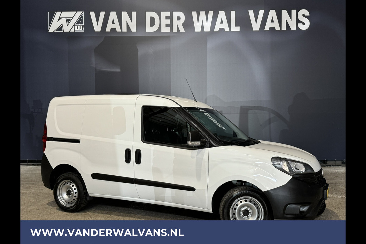 Fiat Dobló Cargo 1.6 MJ 101pk L1H1 Euro6 Airco | Cruisecontrol | 3-zits Zijdeur