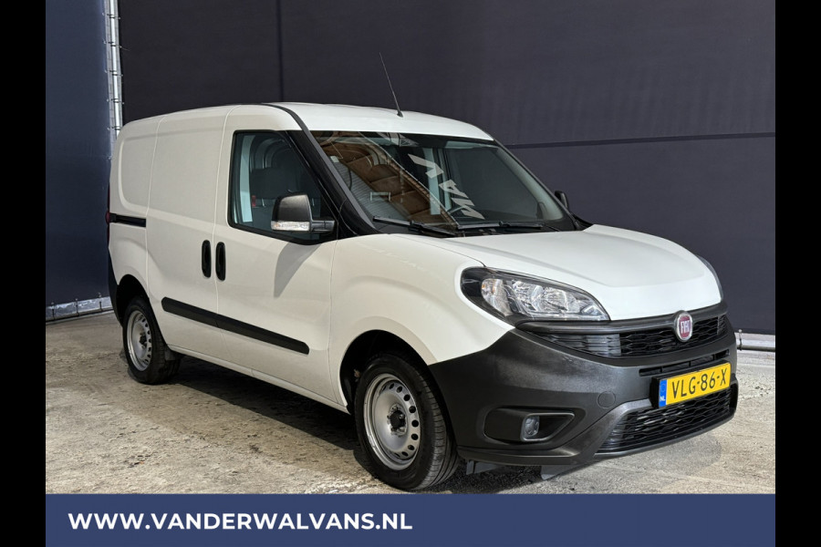 Fiat Dobló Cargo 1.6 MJ 101pk L1H1 Euro6 Airco | Cruisecontrol | 3-zits Zijdeur