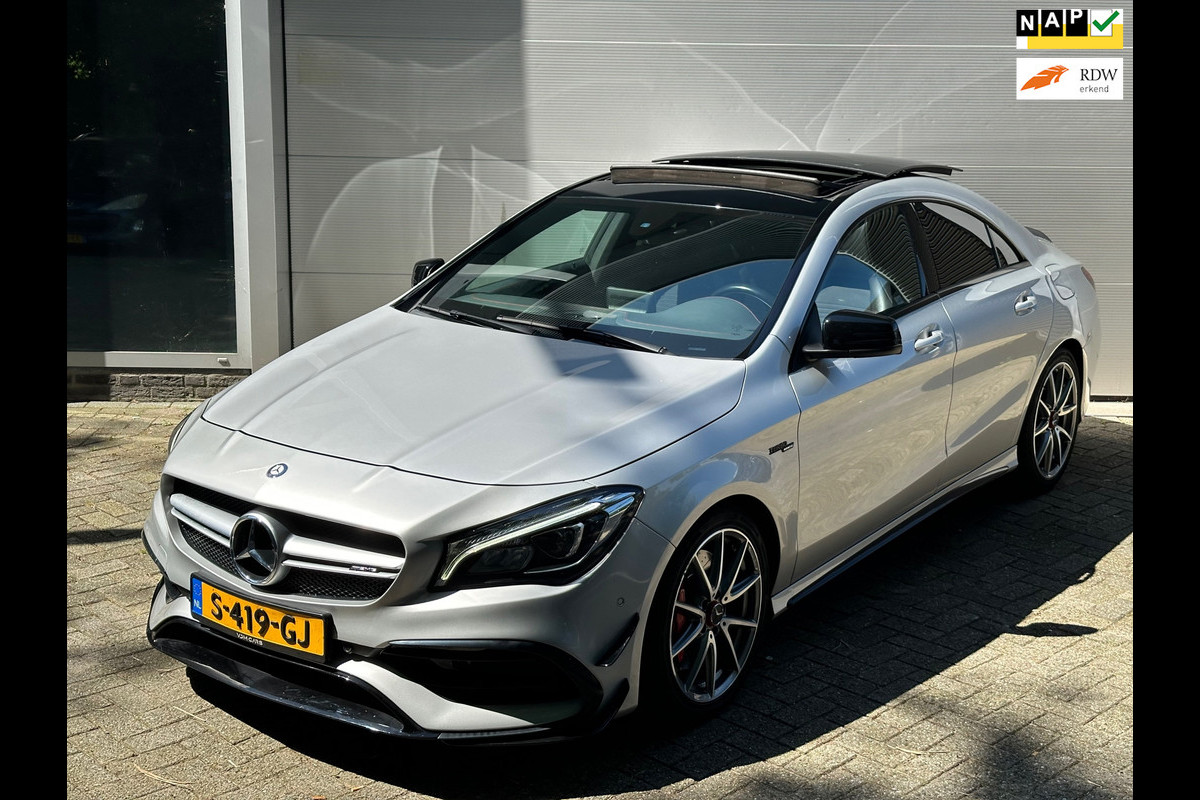 Mercedes-Benz CLA-Klasse AMG 45 4MATIC Ambition l Facelift l Pano l ILS l Climate l Volledig dealer Onderhouden l