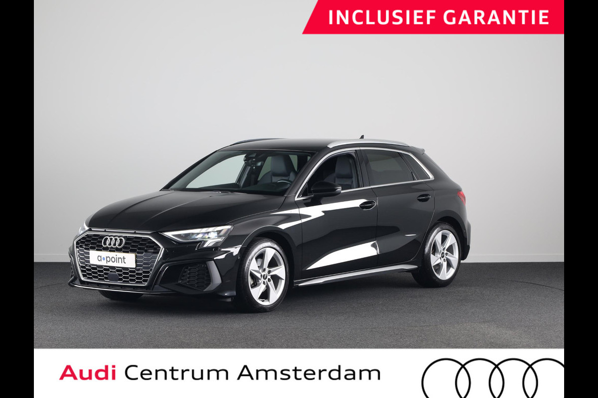 Audi A3 Sportback 30 TFSI S-line 110 pk S-tronic | Verlengde garantie | Navigatie | Parkeersensoren (Park assist ) | Cruise control | LED koplampen |