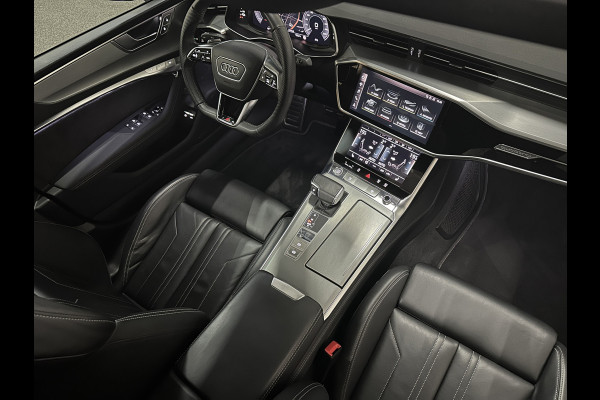 Audi A7 Sportback 55 TFSI e S-Line | 360 View | Panorama | ACC | B&O Sound | Matrix-LED | Head-Up | Keyless-Go | Leder | 4-Zone Clima | Memory | Virtual-Cockpit | Carplay | Draadloos Laden | DAB | Getint Glas | Stoelverwarming |