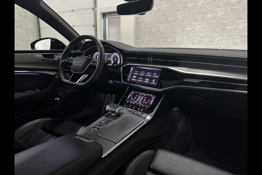 Audi A7 Sportback 55 TFSI e S-Line | 360 View | Panorama | ACC | B&O Sound | Matrix-LED | Head-Up | Keyless-Go | Leder | 4-Zone Clima | Memory | Virtual-Cockpit | Carplay | Draadloos Laden | DAB | Getint Glas | Stoelverwarming |