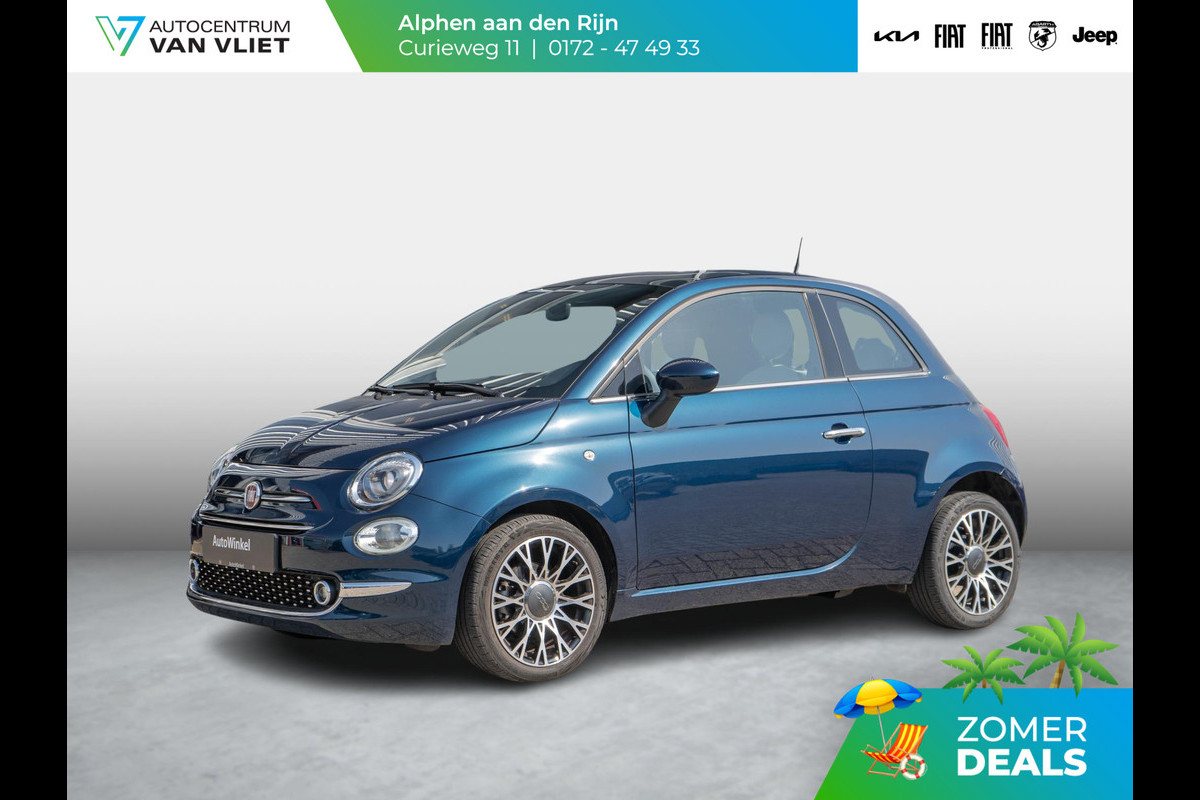 Fiat 500 Hybrid Star | Navi | Airco | Panorama dak | 16" | PDC | Apple Carplay