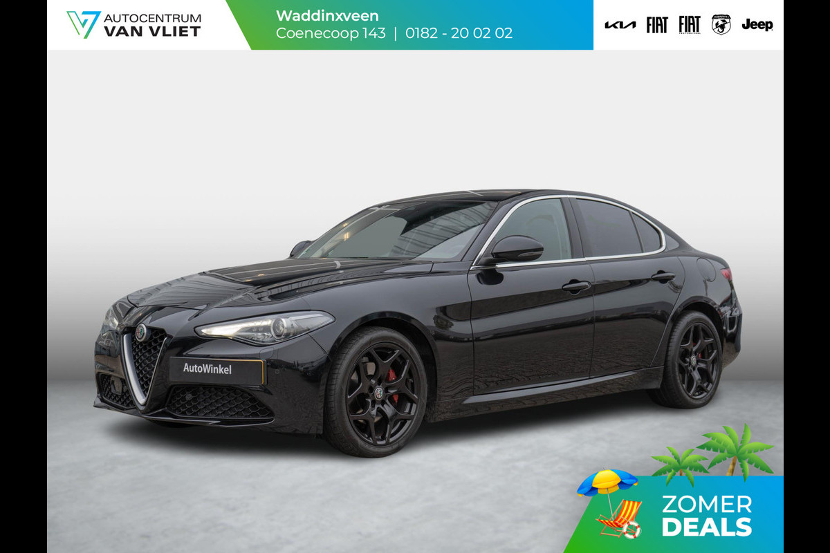 Alfa Romeo Giulia 2.0 Turbo Aut. 200pk Super | Navi | Camera | 18" | Apple Carplay | Stoel-/stuur Verwarming | Premium HiFi | Xenon