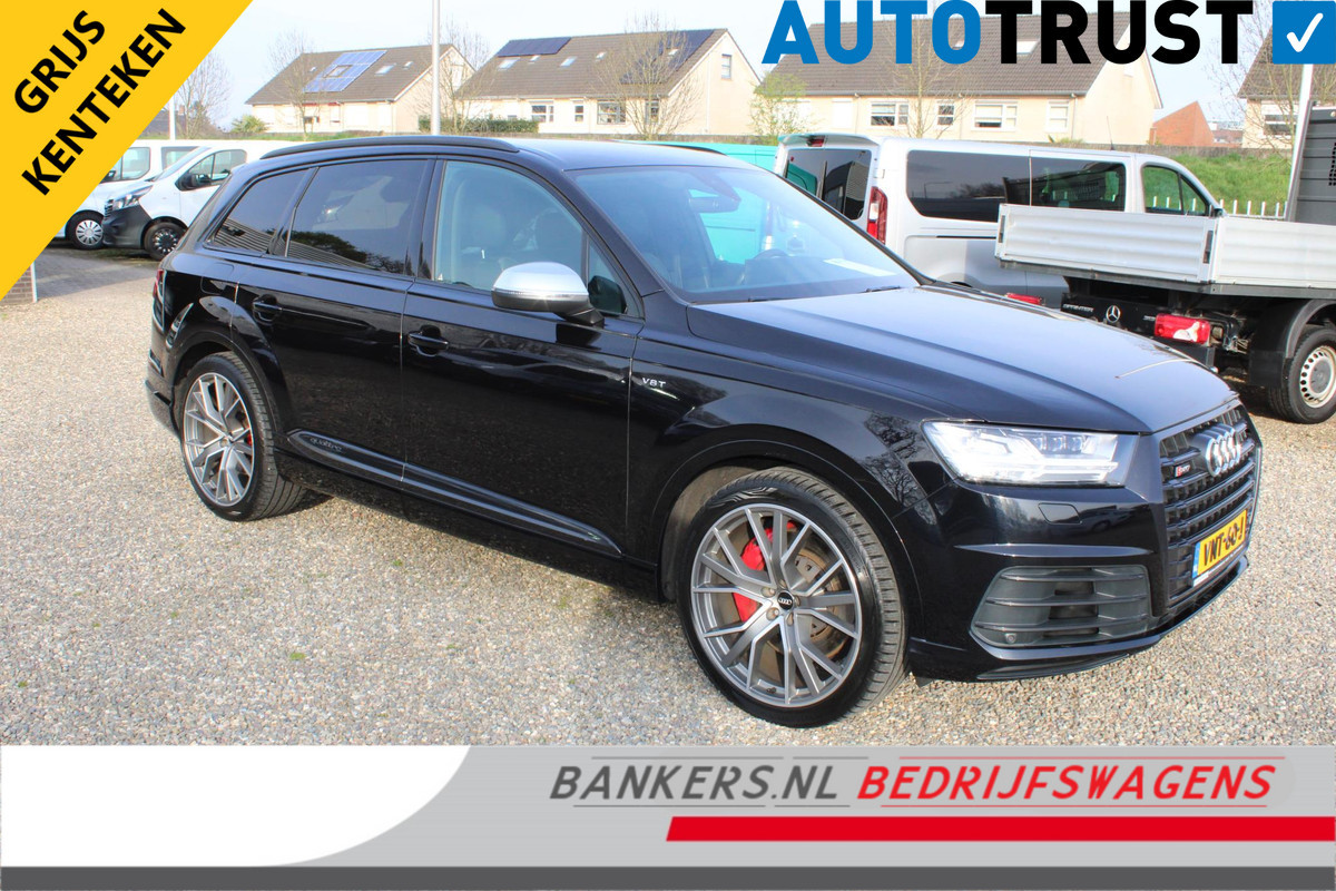 Audi SQ7 V8 T 4.0TDI 435PK Quattro Pro Line GRIJS KENTEKEN