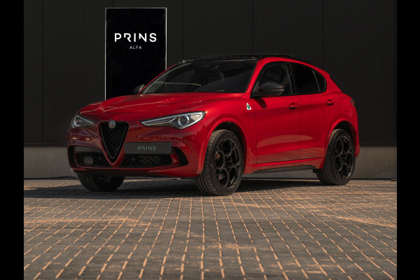 Alfa Romeo Stelvio 2.9 V6 AWD Quadrifoglio | Pano-dak | Harman/Kardon | Adapt. cruise | Rosso Competizione