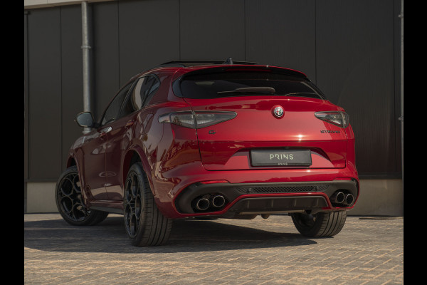 Alfa Romeo Stelvio 2.9 V6 AWD Quadrifoglio | Pano-dak | Harman/Kardon | Adapt. cruise | Rosso Competizione