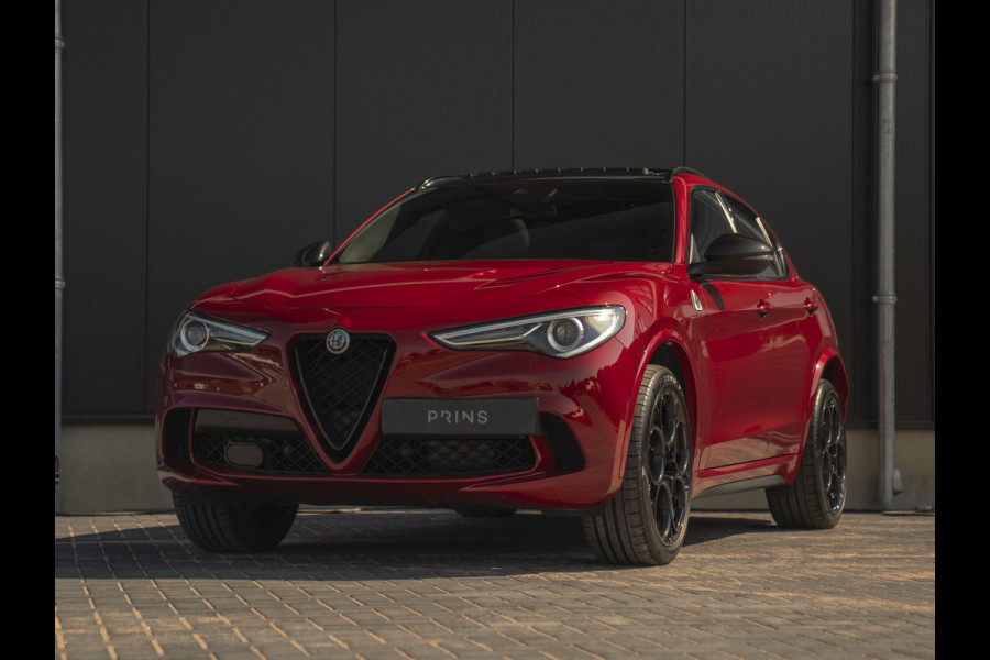 Alfa Romeo Stelvio 2.9 V6 AWD Quadrifoglio | Pano-dak | Harman/Kardon | Adapt. cruise | Rosso Competizione