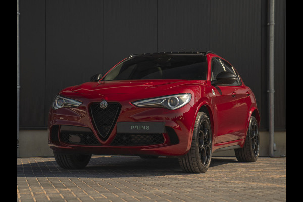 Alfa Romeo Stelvio 2.9 V6 AWD Quadrifoglio | Pano-dak | Harman/Kardon | Adapt. cruise | Rosso Competizione