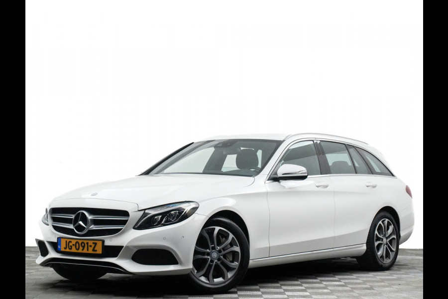 Mercedes-Benz C-Klasse Estate 350 e Premium (leer,keyless,sfeerverlichting,camera,navi)