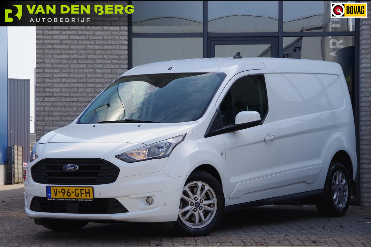 Ford Transit Connect 1.5 EcoBlue L2 120PK AUT. 3P, KEYLESS, CAMERA, CRUISE, CLIMA, STOELVERWARMING, PARKEERSENSOREN, 16'',