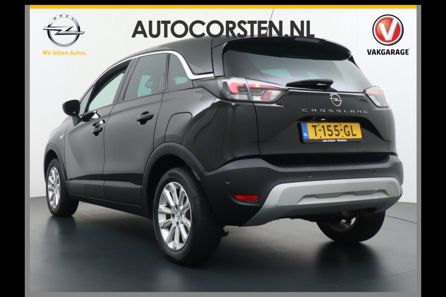 Opel Crossland T131PK Automaat Android Auto Apple Carplay Ecc Navi DAB+ Bluetooth PDC 360-Camera Lane-assist Cruise Control Auto-dim. Spiegel L Voorruit Verwarming Regen-licht sensor ESP Isofix Connected Apps Zeer Compleet!