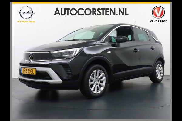 Opel Crossland T131PK Automaat Android Auto Apple Carplay Ecc Navi DAB+ Bluetooth PDC 360-Camera Lane-assist Cruise Control Auto-dim. Spiegel L Voorruit Verwarming Regen-licht sensor ESP Isofix Connected Apps Zeer Compleet!