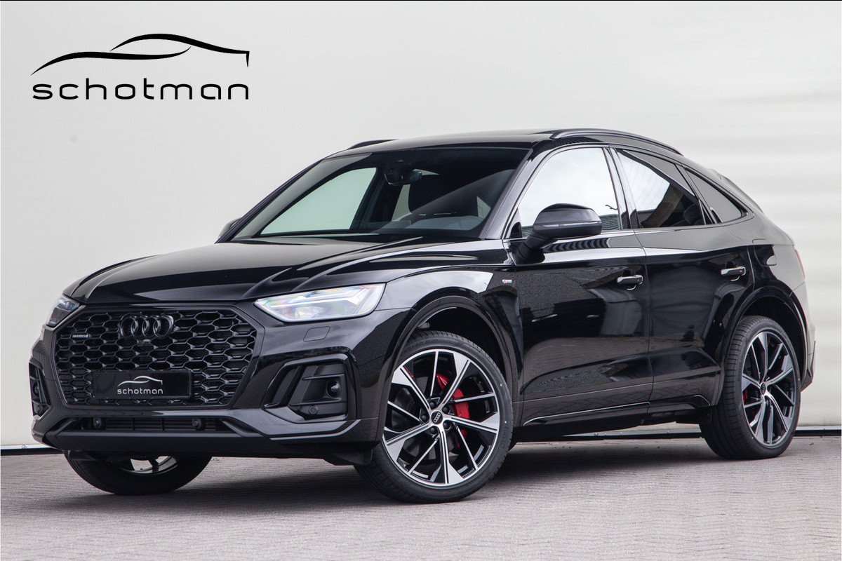 Audi Q5 Sportback 55 TFSI e S edition Competition, RS-Stoelen, Panorama, Trekhaak, Adapt. Cruise