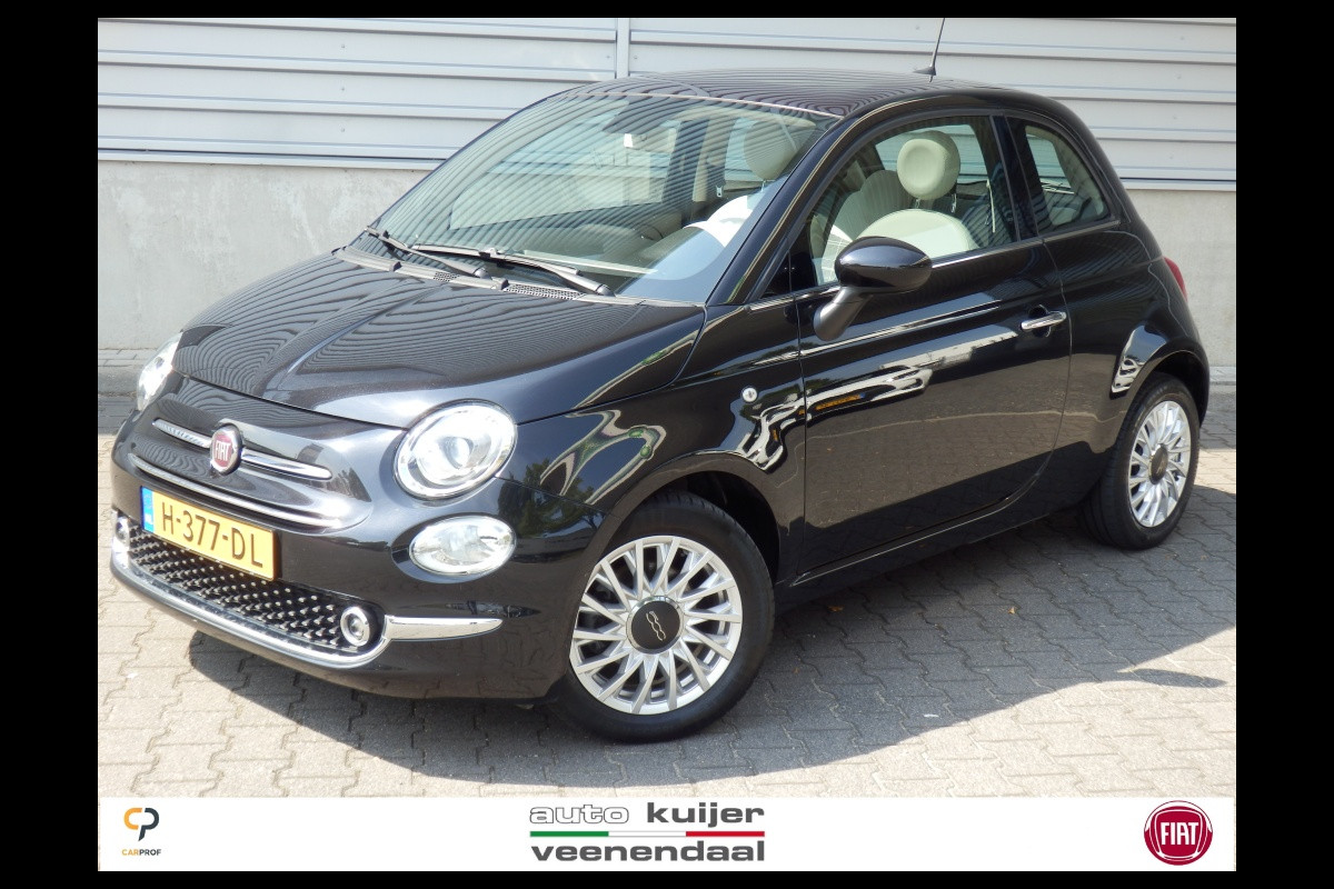 Fiat 500 85pk | Lounge | Panoramadak | Navigatie | Cruise ctrl |