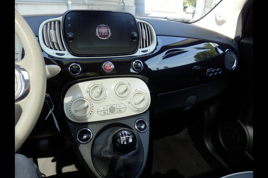 Fiat 500 85pk | Lounge | Panoramadak | Navigatie | Cruise ctrl |