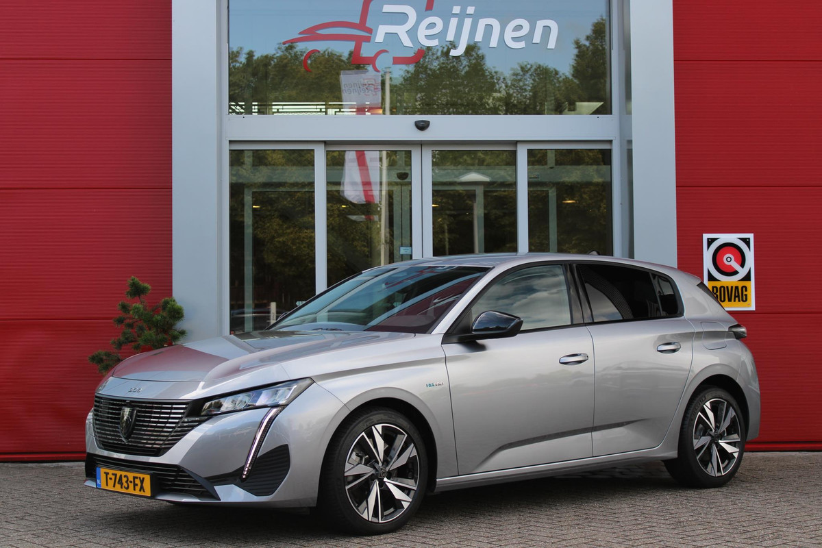 Peugeot 308 1.6 HYbrid 180PK ALLURE PACK BUSINESS | NAVIGATIE | ACHTERUITRIJ CAMERA | AGR BESTUURDERSTOEL | STOELVERWARMING | LED KOPLAMPEN | DRAADLOZE APPLE CARPLAY/ANDROID AUTO | CLIMATE CONTROL | LICHTMETALEN VELGEN |