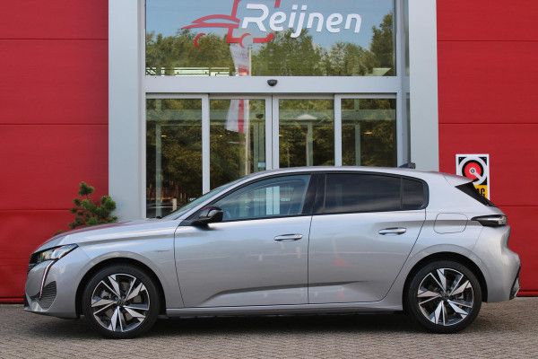 Peugeot 308 1.6 HYbrid 180PK ALLURE PACK BUSINESS | NAVIGATIE | ACHTERUITRIJ CAMERA | AGR BESTUURDERSTOEL | STOELVERWARMING | LED KOPLAMPEN | DRAADLOZE APPLE CARPLAY/ANDROID AUTO | CLIMATE CONTROL | LICHTMETALEN VELGEN |