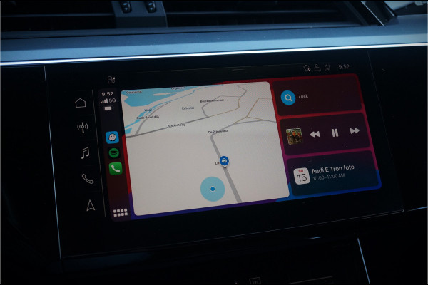 Audi e-tron 50 quattro Launch edition plus 71 kWh | Panoramadak | Keyless | Apple Carplay | Leer | Elek. Stoelen | Luchtvering | Adaptive Cruise Control | Virtual | BTW | NAP | Led | Stoelverwarming | Black Style | 1e Eig. | PDC |