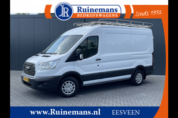 Ford Transit 2.0 TDCI EURO 6 / L2H2 / 1e EIG. / AIRCO / CRUISE / TREKHAAK / IMPERIAAL / 3-ZITS