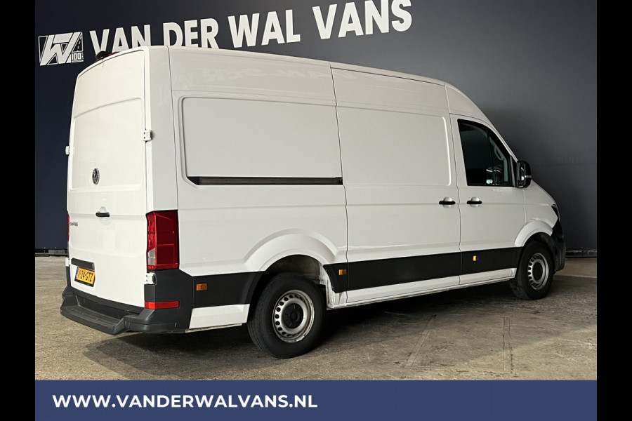 Volkswagen Crafter 2.0 TDI 141pk **BPM VRIJ voor de Ondernemer** L3H3 L2H2 Euro6 Airco | Camera | Apple Carplay | Android Auto Bijrijdersbank