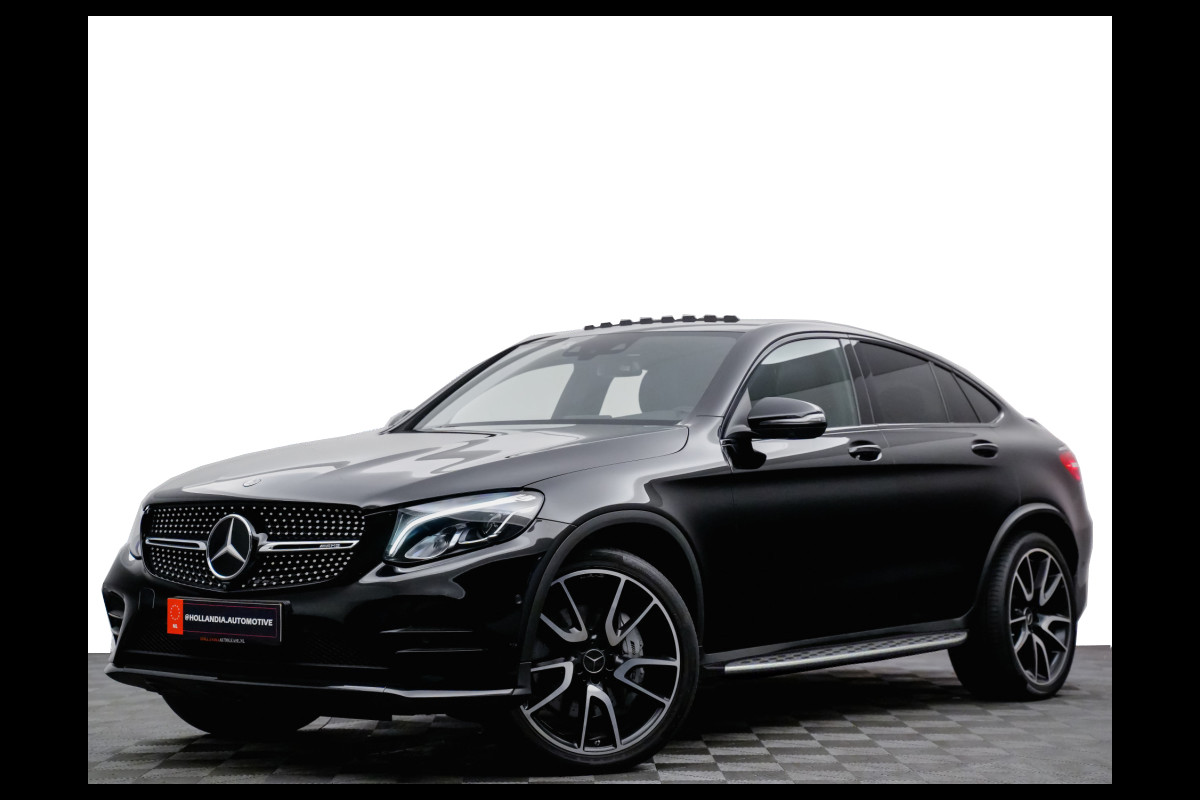 Mercedes-Benz GLC Coupé AMG 43 4MATIC 370pk BiTurbo Designo (panodak,leer,sidebars)