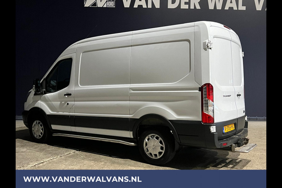 Ford Transit 2.0 TDCI 131pk L2H2 Euro6 Airco | 2800kg Trekhaak | Navigatie | Cruisecontrol | LED Sidebars, Parkeersensoren, Bijrijdersbank