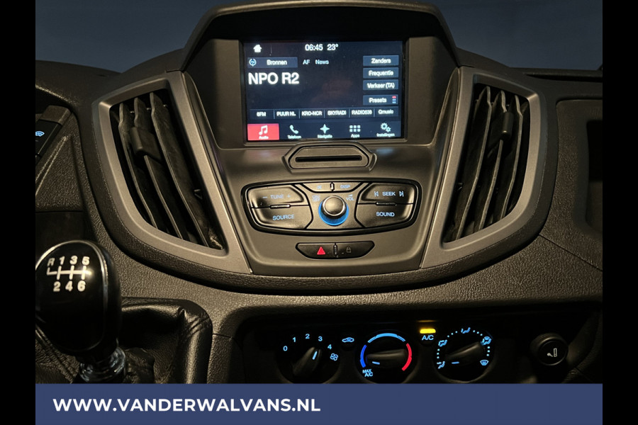 Ford Transit 2.0 TDCI 131pk L2H2 Euro6 Airco | 2800kg Trekhaak | Navigatie | Cruisecontrol | LED Sidebars, Parkeersensoren, Bijrijdersbank