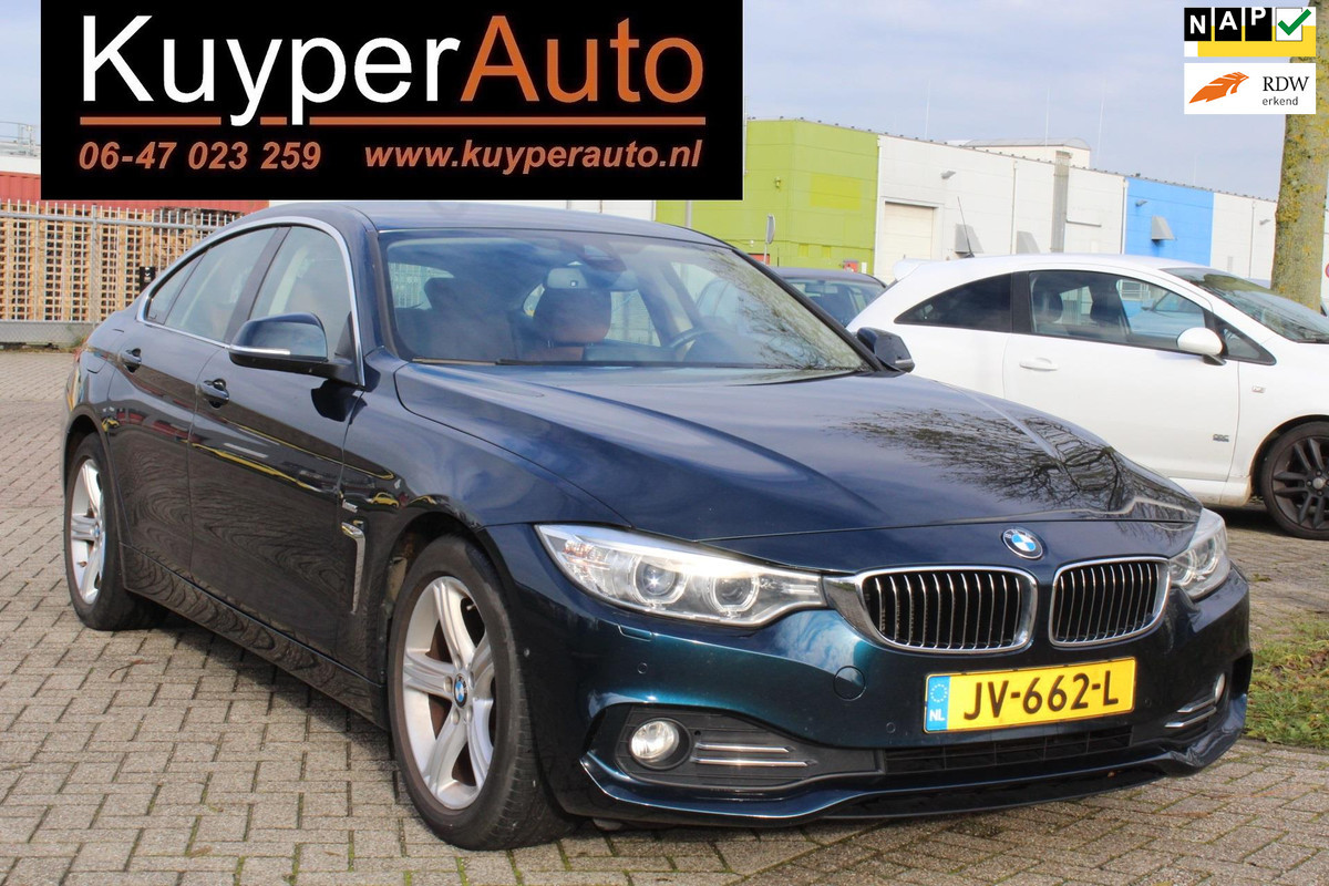 BMW 4 Serie Gran Coupé 418i Centennial High Executive VOL LEDER CAMERA``S NAVI NL AUTO