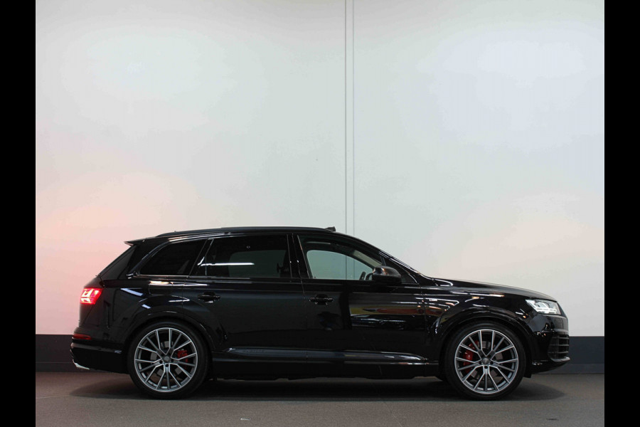 Audi Q7 3.0 V6 333pk TFSI S-LINE SPORTPACK | SQ7 uitlaat | 22" | Panoramadak | Standkachel | Carplay | Headup | Memory | Led | Virtual Cockpit | Elektr. Trekhaak 3500kg | Keyless | Rijklaarprijs incl. Onderhoud en Heldere historie!