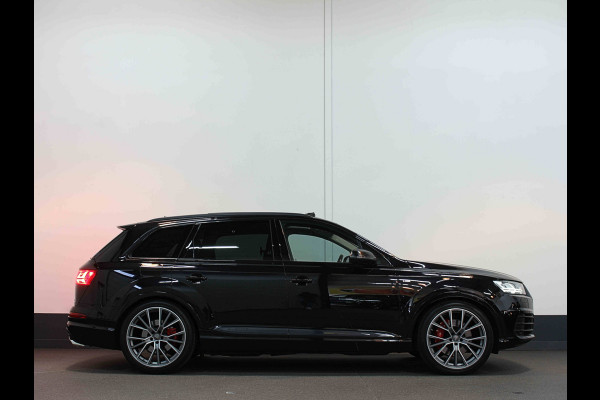 Audi Q7 3.0 V6 333pk TFSI S-LINE SPORTPACK | SQ7 uitlaat | 22" | Panoramadak | Standkachel | Carplay | Headup | Memory | Led | Virtual Cockpit | Elektr. Trekhaak 3500kg | Keyless | Rijklaarprijs incl. Onderhoud en Heldere historie!