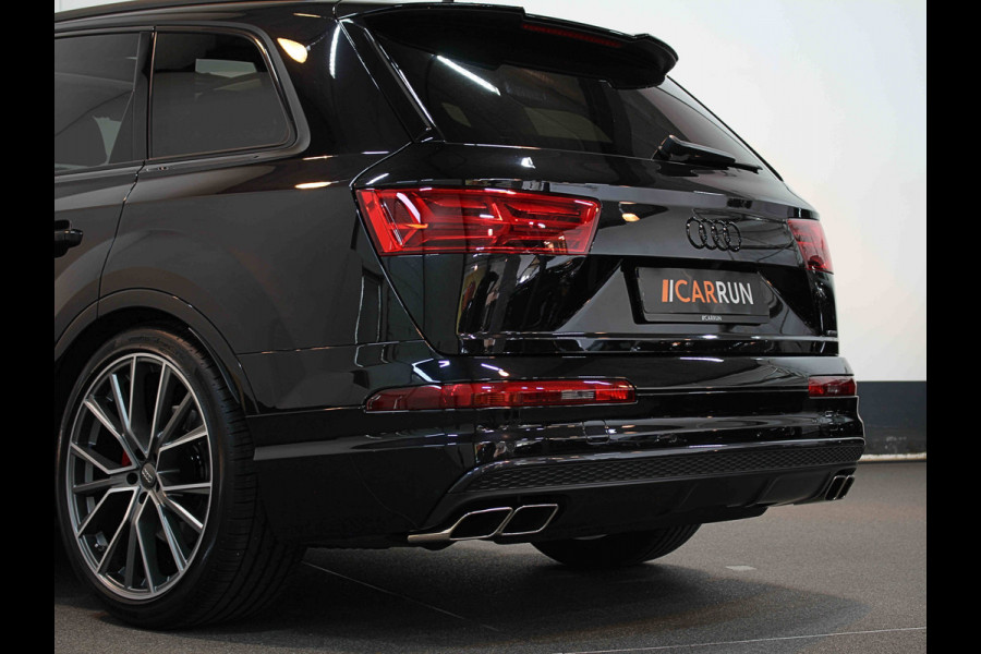 Audi Q7 3.0 V6 333pk TFSI S-LINE SPORTPACK | SQ7 uitlaat | 22" | Panoramadak | Standkachel | Carplay | Headup | Memory | Led | Virtual Cockpit | Elektr. Trekhaak 3500kg | Keyless | Rijklaarprijs incl. Onderhoud en Heldere historie!