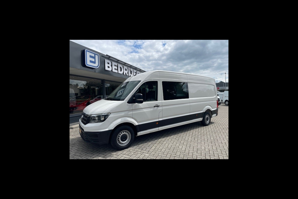 Volkswagen Crafter 35 2.0 TDI L4H3 DC Dubbele Cabine L4H3 Trendline | ergoActive massage stoel | Nieuwstaat | Laadruimtebekleding | etc. etc. Dubbele Cabine!