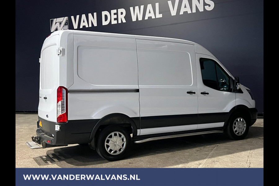 Ford Transit 2.0 TDCI 131pk L2H2 Euro6 Airco | 2800kg Trekhaak | Navigatie | Cruisecontrol | LED Sidebars, Parkeersensoren, Bijrijdersbank