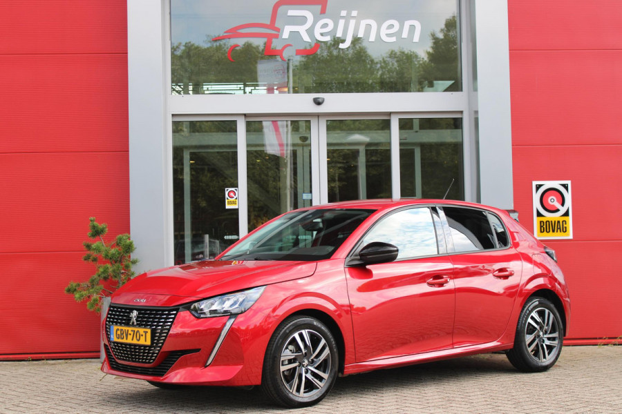 Peugeot 208 1.2 100PK AUTOMAAT ALLURE PACK | NAVIGATIE 10" TOUCHSCREEN | ACHTERUITRIJ CAMERA | APPLE CARPLAY/ANDROID AUTO | PARKEER SENSOREN | CRUISE CONTROL | DAB+ RADIO | CLIMATE CONTROL | LICHTMETALEN VELGEN | 3-D INSTRUMENTENPANEEL |