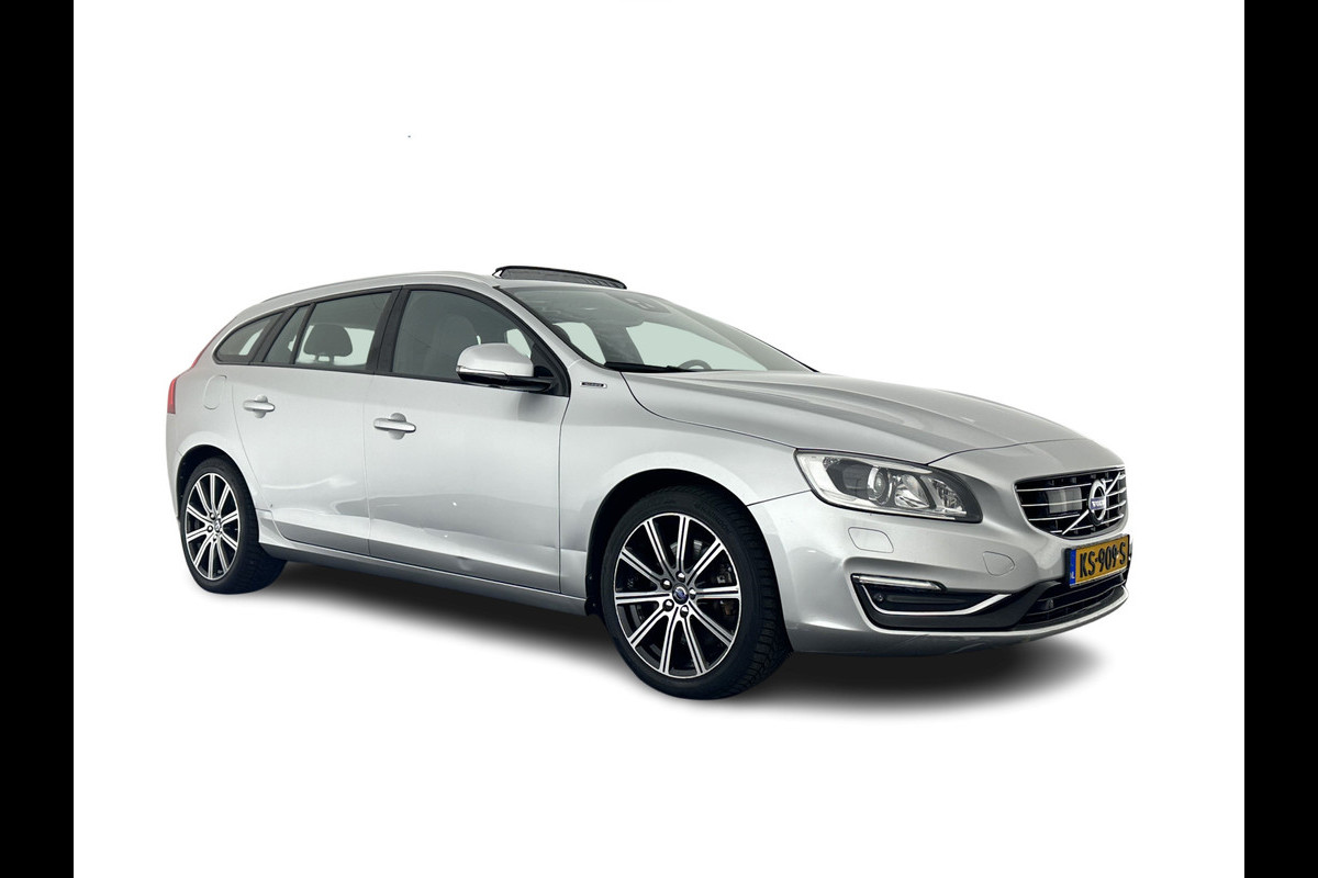 Volvo V60 2.4 D5 Twin Engine Summum Technology-Pack Aut. *PANO| BI-XENON | VOLLEDER | NAVI-FULLMAP | CAMERA | ECC | PDC | CRUISE | MEMORY | LANE-ASSIST*