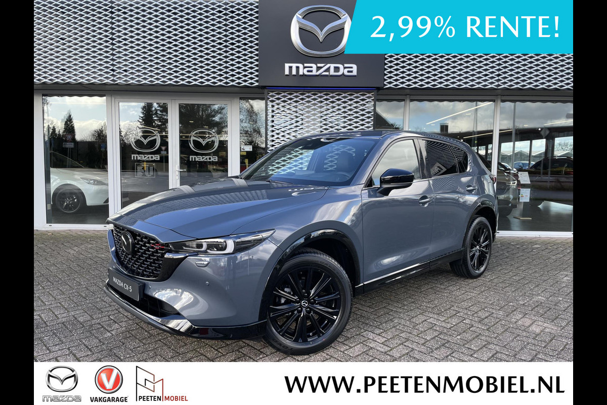 Mazda CX-5 2.0 e-SkyActiv-G M Hybrid 165 Homura Automaat | SNEL LEVERBAAR | 6 JAAR FABRIEKSGARANTIE | NIEUW TE REGISTREREN |