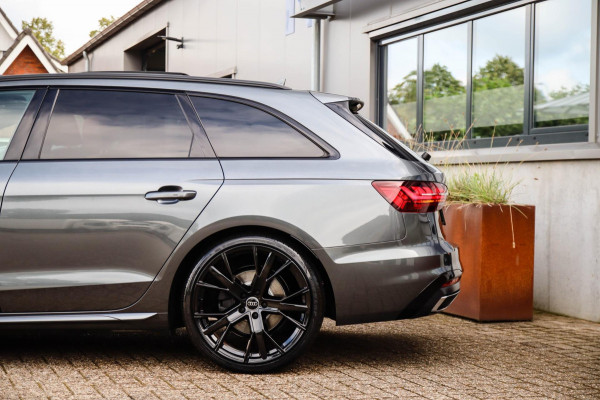 Audi A4 Avant 2.0 TFSI S line Black Edition Facelift S-Tronic 1e Eig|DLR|Panoramadak|Virtual Cockpit|Leder|LED Matrix|Camera|Black