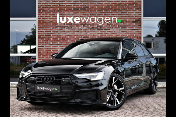 Audi A6 Avant 50 TDI 286pk quattro S-Line Pano B&O m-LED 360 ACC Optic-Black