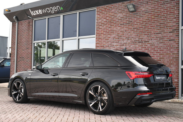 Audi A6 Avant 50 TDI 286pk quattro S-Line Pano B&O m-LED 360 ACC Optic-Black