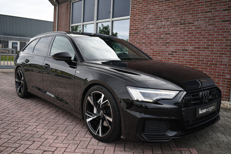 Audi A6 Avant 50 TDI 286pk quattro S-Line Pano B&O m-LED 360 ACC Optic-Black