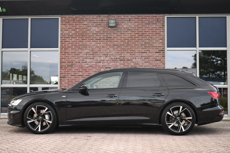 Audi A6 Avant 50 TDI 286pk quattro S-Line Pano B&O m-LED 360 ACC Optic-Black