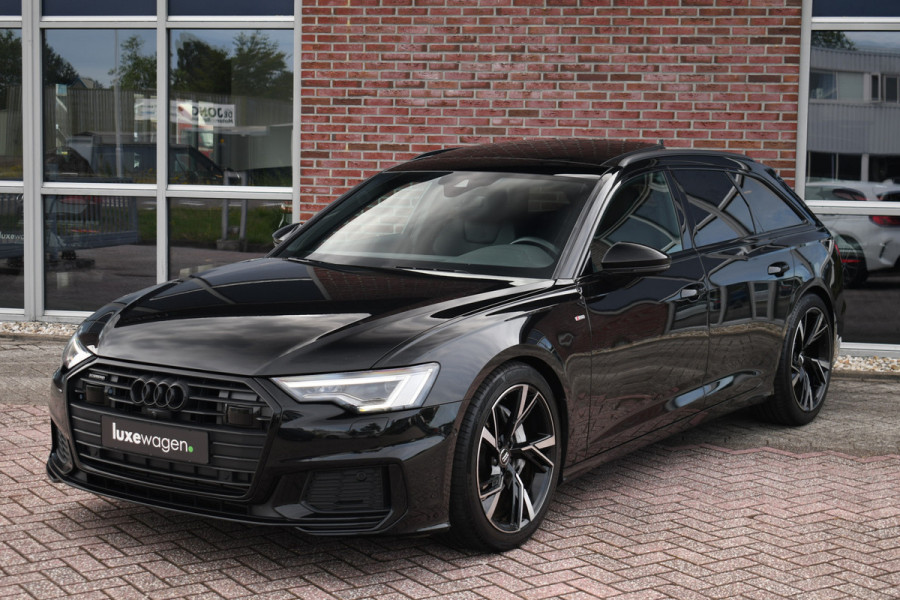 Audi A6 Avant 50 TDI 286pk quattro S-Line Pano B&O m-LED 360 ACC Optic-Black