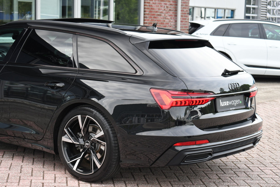 Audi A6 Avant 50 TDI 286pk quattro S-Line Pano B&O m-LED 360 ACC Optic-Black