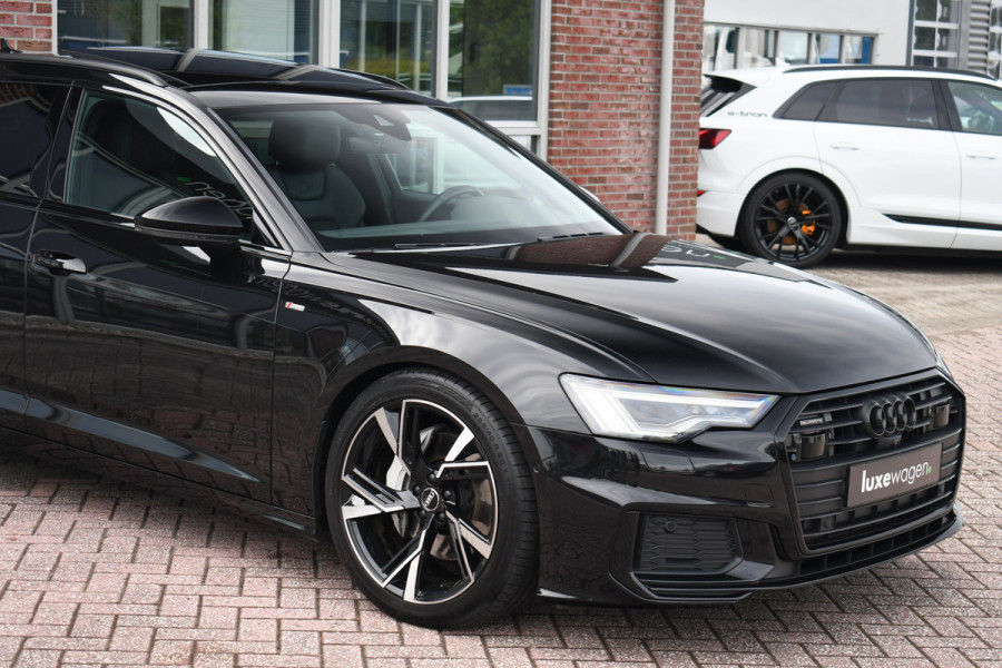 Audi A6 Avant 50 TDI 286pk quattro S-Line Pano B&O m-LED 360 ACC Optic-Black