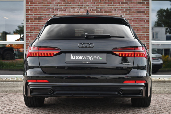 Audi A6 Avant 50 TDI 286pk quattro S-Line Pano B&O m-LED 360 ACC Optic-Black