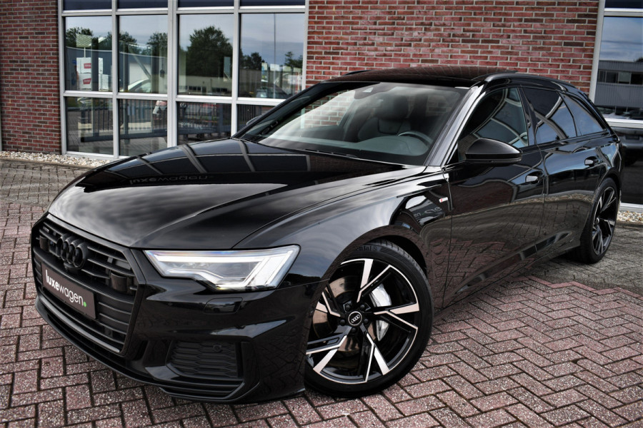 Audi A6 Avant 50 TDI 286pk quattro S-Line Pano B&O m-LED 360 ACC Optic-Black