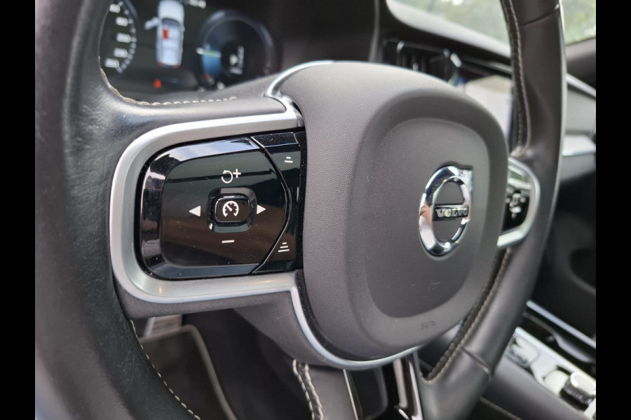 Volvo V60 T6 Recharge AWD R-Design Plug in Hybrid PHEV | Panodak | Lederen Sportstoelen Memory | Harman Kardon | Adaptive Cruise | Sfeerverlichting | Apple Carplay | Camera |